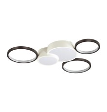 5253/80CL LEDIO LN23 белый, черный Люстра потолочная LED 80W 5280Лм 220V NORBERT