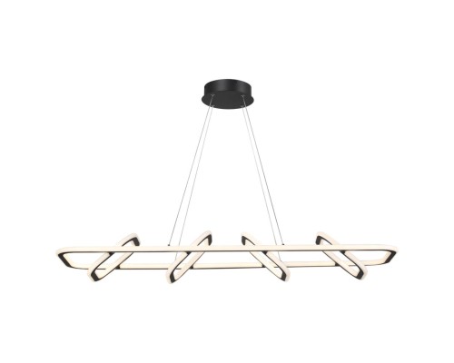 359185 OVER NT23 165 черный Светильник подвесной диммируемый, в комплекте пульт ДУ IP20 LED 4000К 175W 220V ONDO