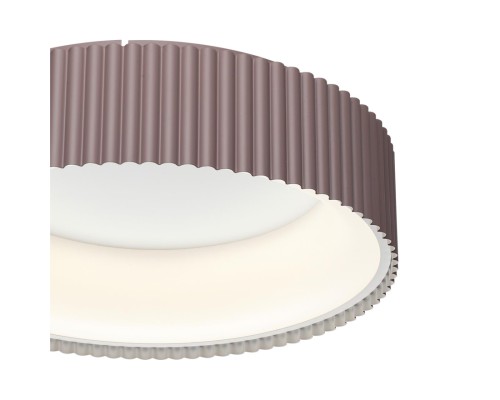 7714/56L AVRA LED SN 22 Светильник металл/акрил/белый/мокко LED 56Вт 3000-6500К D460 IP20 пульт ДУ SHARMEL