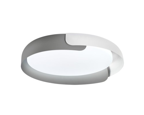 7707/60L AVRA LED SN 26 Светильник металл/пластик/белый/серый LED 60Вт 3000-6000K D580 IP20 пульт ДУ ANTARES