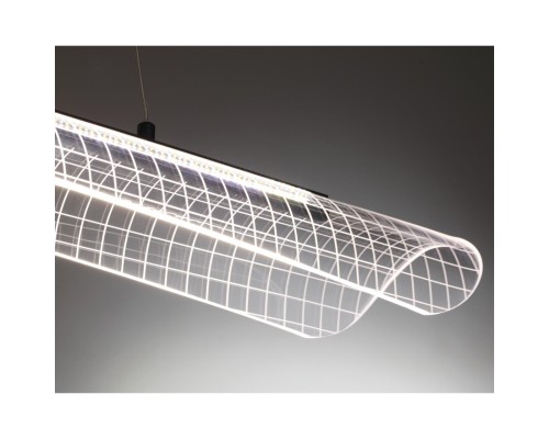 359191 OVER NT23 155 черный Светильник подвесной диммируемый, в комплекте пульт ДУ IP20 LED 3000К~6000К 32W 220-240V WELLE