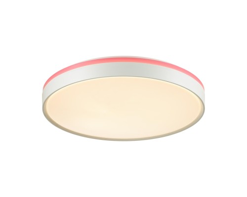 7708/EL COLOR SN 100 Светильник пластик/розовый LED 70Вт 3000-6000К D500 IP43 пульт ДУ KEZO PINK