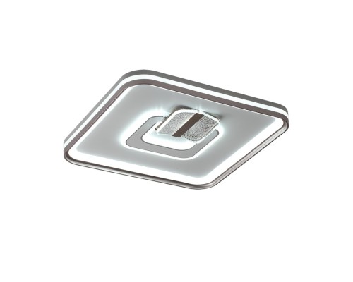 7786/85L PIKO LED SN Светильник металл/белый/бронза LED 85Вт 3000-6500K 490х490 IP20 пульт ДУ GEMINI