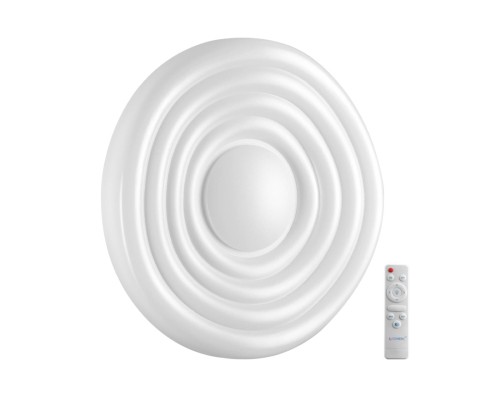 7679/EL PALE SN 153 Светильник пластик/белый LED 70Вт 3000-6000К D475 IP43 пульт ДУ FASS