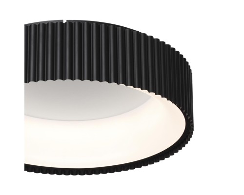 7712/56L AVRA LED SN 22 Светильник металл/акрил/белый/черный LED 56Вт 3000-6500К D460 IP20 пульт ДУ SHARMEL