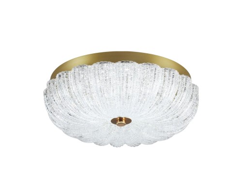 7719/36L PIKO LED SN 40 Светильник металл/стекло/прозрачный/золотой LED 36Вт 3000-6500K D300 IP20 пульт ДУ TESORO