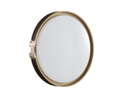 7667/EL COLOR SN 78 Светильник пластик/черн/золот LED 70Вт 3000-6000К D505 IP43 пульт ДУ FAVEMO BLACK