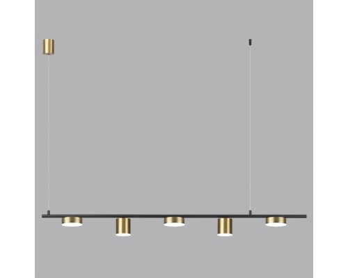 6532/57L LEDIO LN23 029 чёрный, латунь Светильник подвесной LED 57W 3000-6000K 2171Лм 220V FLINT