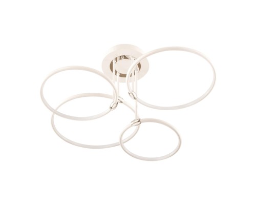 5282/96CL LEDIO LN23 белый, хром Люстра потолочная LED 96W 3000-6000K с пультом ДУ 4546Лм 220V URSULA