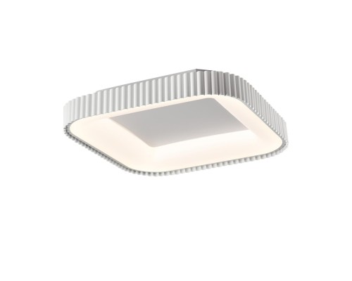 7767/56L AVRA LED SN 039 Светильник металл/белый LED 56Вт+14Вт 3000-6000K 500х500 IP43 пульт ДУ+подсветка SHARMEL