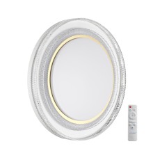 7641/EL MARON SN 128 Светильник пластик/золотистый LED 70Вт 3000-6000K D490 IP43 пульт ДУ SUZY GOLD