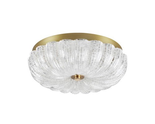 7719/36L PIKO LED SN 40 Светильник металл/стекло/прозрачный/золотой LED 36Вт 3000-6500K D300 IP20 пульт ДУ TESORO