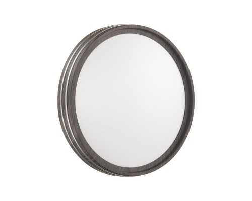 7604/EL PALE SN 022 Светильник пластик/белый/венге/хром LED 72Вт с ДУ 3000-6000К D500 IP43 пульт ДУ TROSTO