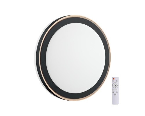 7620/DL PALE SN 000 Светильник пластик/черный/медный LED 48Вт 3000-6300K D390 IP43 пульт ДУ AKUNA