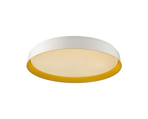 7711/EL COLOR SN 102 Светильник пластик/желтый LED 70Вт 3000-6000К D510 IP43 пульт ДУ TUNA YELLOW