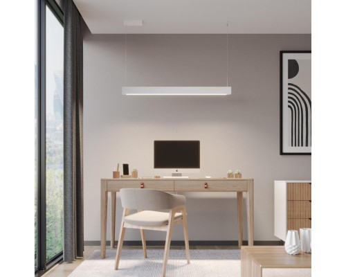 359551 LEDO NT25 000 белый Светильник подвесной диммир. со сменой цв.темпер. (пульт ДУ/прилож. Smart Life) IP20 LED 36W 220-240V 3000-6000К ITER