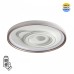 7785/85L PIKO LED SN Светильник металл/белый/бронза LED 85Вт 3000-6500K D490 IP20 пульт ДУ GEMINI