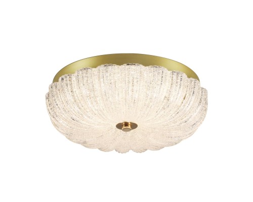 7719/36L PIKO LED SN 40 Светильник металл/стекло/прозрачный/золотой LED 36Вт 3000-6500K D300 IP20 пульт ДУ TESORO