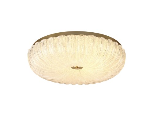 7719/60L PIKO LED SN 40 Светильник металл/стекло/прозрачный/золотой LED 60Вт 3000-6500K D500 IP20 пульт ДУ TESORO