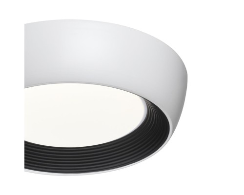 7715/54L AVRA LED SN 24 Светильник металл/акрил/белый/черный LED 54Вт 3000-6500К D500 IP20 пульт ДУ CRONUS