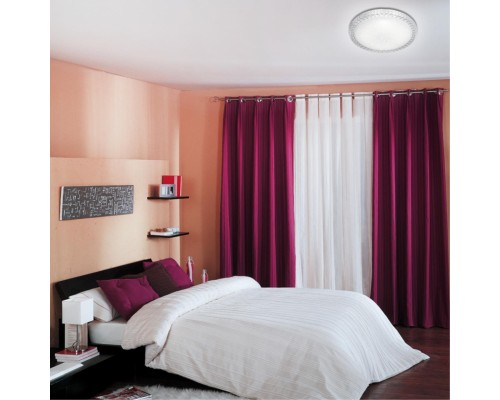 Потолочный светильник LED Cонекс 2036/EL Brisa белый/прозрачный LED 72 Вт 3000-6000K