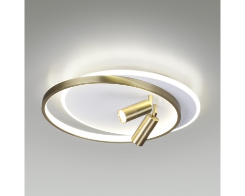 5603/63CL LEDIO LN23 028 белый, золотой Люстра потолочная LED 63W 3000-6000К 5025Лм 220V NAOKO