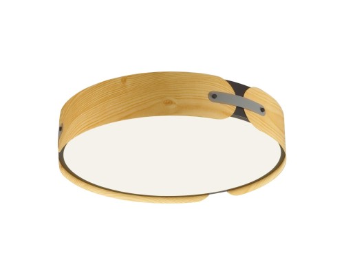 7721/65L AVRA LED SN 36 Светильник металл/пластик/белый/черный/дерево LED 65Вт 3000-6000K D450 IP20 пульт ДУ CORAGGIO