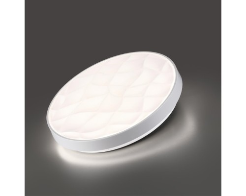 7672/EL PALE SN 000 Светильник пластик/белый LED 70Вт 3000-6000К D485 IP43 пульт ДУ GITUM