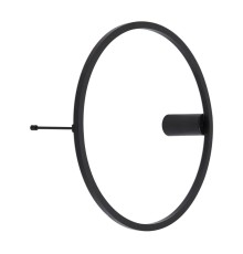 4386/24WL HIGHTECH ODL23 121 черный/металл Настенный светильник IP20 RGB динамическая подсветка ПДУ в комплекте LED 24W 3000K OMEN