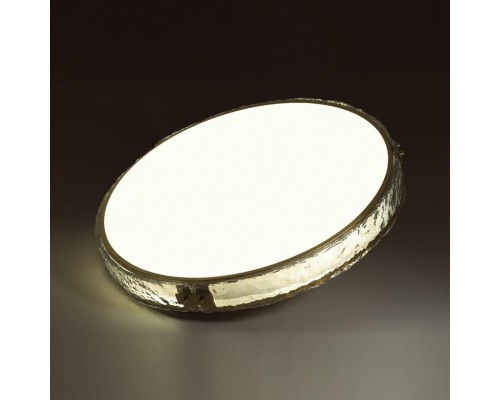 7722/120L PIKO LED SN 38 Светильник металл/пластик/стекло/белый/золотой LED 120Вт 3000-6000K D720 IP20 пульт ДУ FELICE