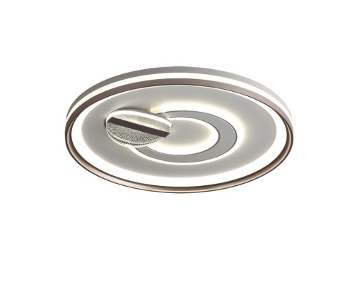 7787/85L PIKO LED SN Светильник металл/белый/бронза LED 85Вт 3000-6500K D495 IP20 пульт ДУ GEMINI