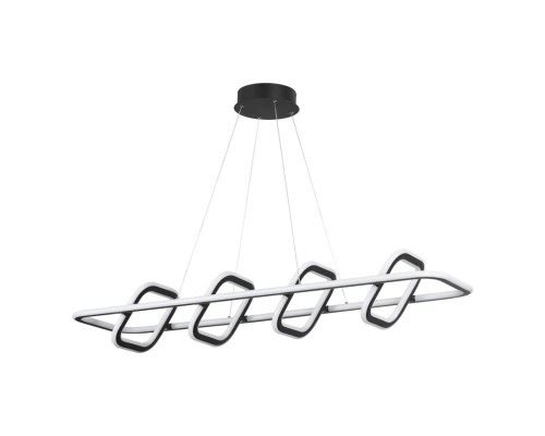 359185 OVER NT23 165 черный Светильник подвесной диммируемый, в комплекте пульт ДУ IP20 LED 4000К 175W 220V ONDO