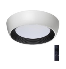 7715/54L AVRA LED SN 24 Светильник металл/акрил/белый/черный LED 54Вт 3000-6500К D500 IP20 пульт ДУ CRONUS