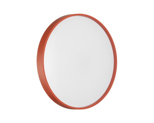 7744/DL COLOR SN Светильник светодиодный потолочный пластик/белый/красный LED 48Вт 3000-6000К D380 IP43 пульт ДУ MAVIC