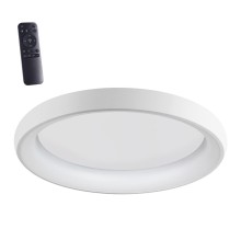 359033 OVER NT23 167 белый Светильник накладной диммируемый, в комплекте пульт ДУ (2.4G) IP20 LED 3000К~6000К 60W 85-265V FOLD