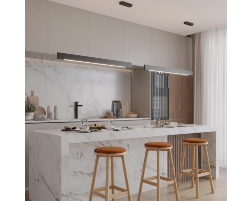 359548 LEDO NT25 000 черный Светильник подвесной диммир. со сменой цв.темпер. (пульт ДУ/прилож. Smart Life) IP20 LED 12/24W 220-240V 3000-5700К ITER