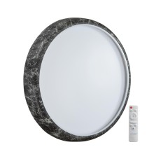 7639/EL COLOR SN 84 Светильник пластик/чер. мрамор LED 70Вт 3000-6000K D510 IP43 пульт ДУ MRAMO BLACK