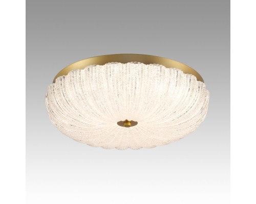 7719/48L PIKO LED SN 40 Светильник металл/стекло/прозрачный/золотой LED 48Вт 3000-6500K D400 IP20 пульт ДУ TESORO