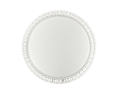 2036/DL PALE SN 197 Светильник пластик/белый/прозрачный LED 48Вт 3000-6300K D400 IP43 пульт ДУ BRISA