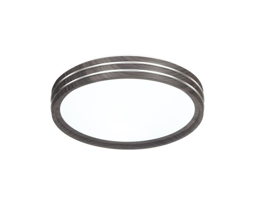 7604/EL PALE SN 022 Светильник пластик/белый/венге/хром LED 72Вт с ДУ 3000-6000К D500 IP43 пульт ДУ TROSTO