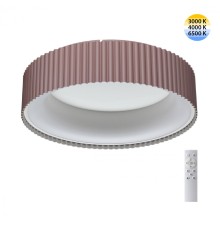 7714/56L AVRA LED SN 22 Светильник металл/акрил/белый/мокко LED 56Вт 3000-6500К D460 IP20 пульт ДУ SHARMEL