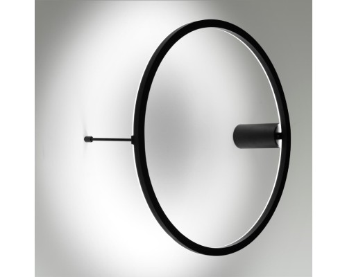 4386/24WL HIGHTECH ODL23 121 черный/металл Настенный светильник IP20 RGB динамическая подсветка ПДУ в комплекте LED 24W 3000K OMEN