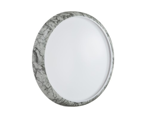 7638/EL COLOR SN 84 Светильник пластик/бел. мрамор LED 70Вт 3000-6000K D510 IP43 пульт ДУ MRAMO WHITE