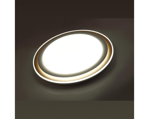 7630/DL PALE SN 151 Светильник пластик/золотистый LED 48Вт 3000-6300K D410 IP43 пульт ДУ SETTA