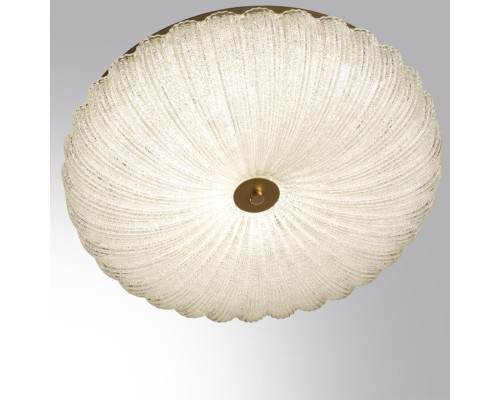 7719/48L PIKO LED SN 40 Светильник металл/стекло/прозрачный/золотой LED 48Вт 3000-6500K D400 IP20 пульт ДУ TESORO