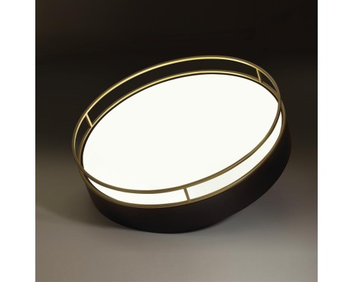 7723/100L AVRA LED SN 32 Светильник металл/пластик/белый/черный/золотой LED 100Вт 3000-6000K D600 IP20 пульт ДУ LOFTY