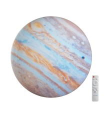 7724/DL PALE SN 76 Светильник пластик/мульти LED 48Вт 3000-6000К D375 IP43 пульт ДУ JUPITER