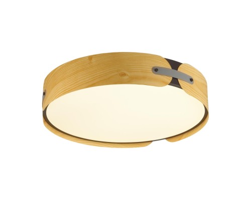 7721/65L AVRA LED SN 36 Светильник металл/пластик/белый/черный/дерево LED 65Вт 3000-6000K D450 IP20 пульт ДУ CORAGGIO