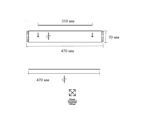 7722/65L PIKO LED SN 38 Светильник металл/пластик/стекло/белый/золотой LED 65Вт 3000-6000K D470 IP20 пульт ДУ FELICE