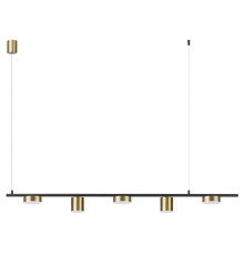 6532/57L LEDIO LN23 029 чёрный, латунь Светильник подвесной LED 57W 3000-6000K 2171Лм 220V FLINT
